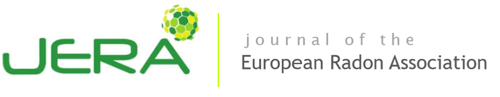 Journal of European Radon Association Logo/header